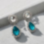 Crystal statement earrings