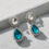 Miniatura: Crystal statement earrings