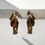 Miniatura: Maxine - Crushed Metal Statement Earrings
