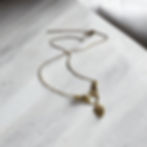 Hand on heart necklace