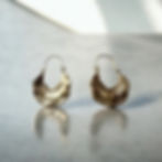 Fulani hoop earrings gold