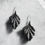 Thumbnail: Large leaf earrings