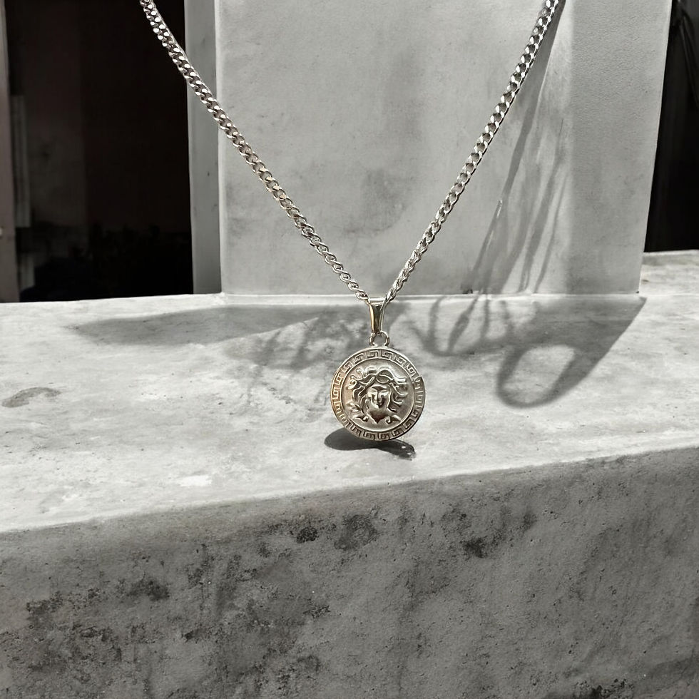 Medusa necklace