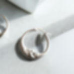 Miniaturbild: Moon hoop earrings