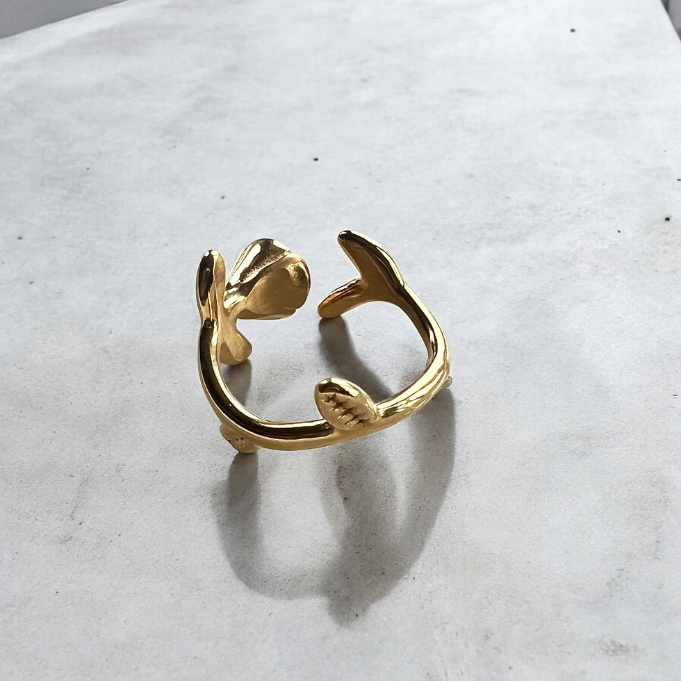 Miniature : Rose ring