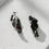 Miniatura: Maxine - Crushed Metal Statement Earrings