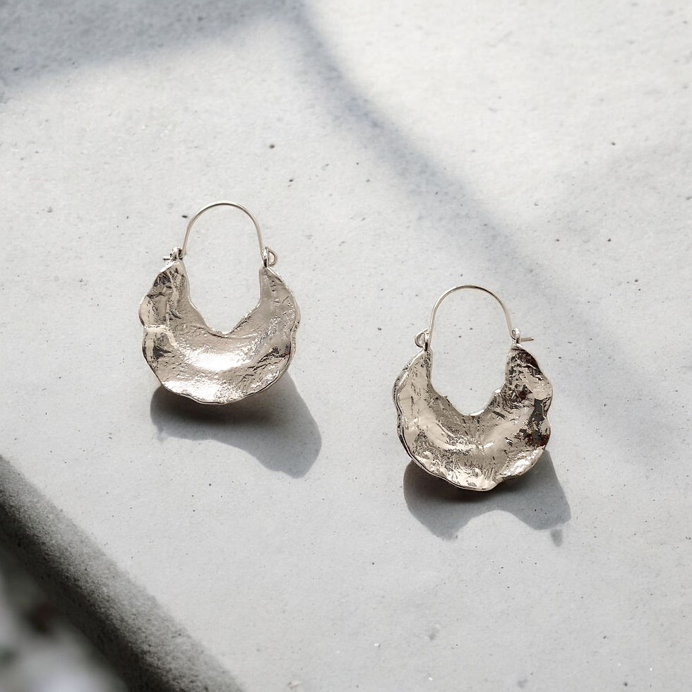 Miniatura: Fulani hoop earrings