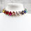 Thumbnail: Crystal statement choker necklace rainbow