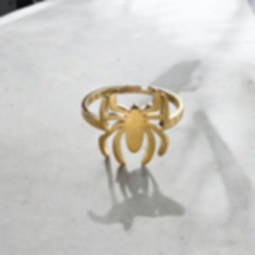 Spider ring gold