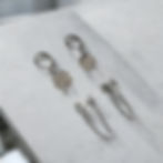 Miniatura: Four leaf clover earrings
