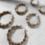 Miniaturbild: Bamboo hoop earrings