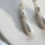 Thumbnail: Teardrop pearl earrings