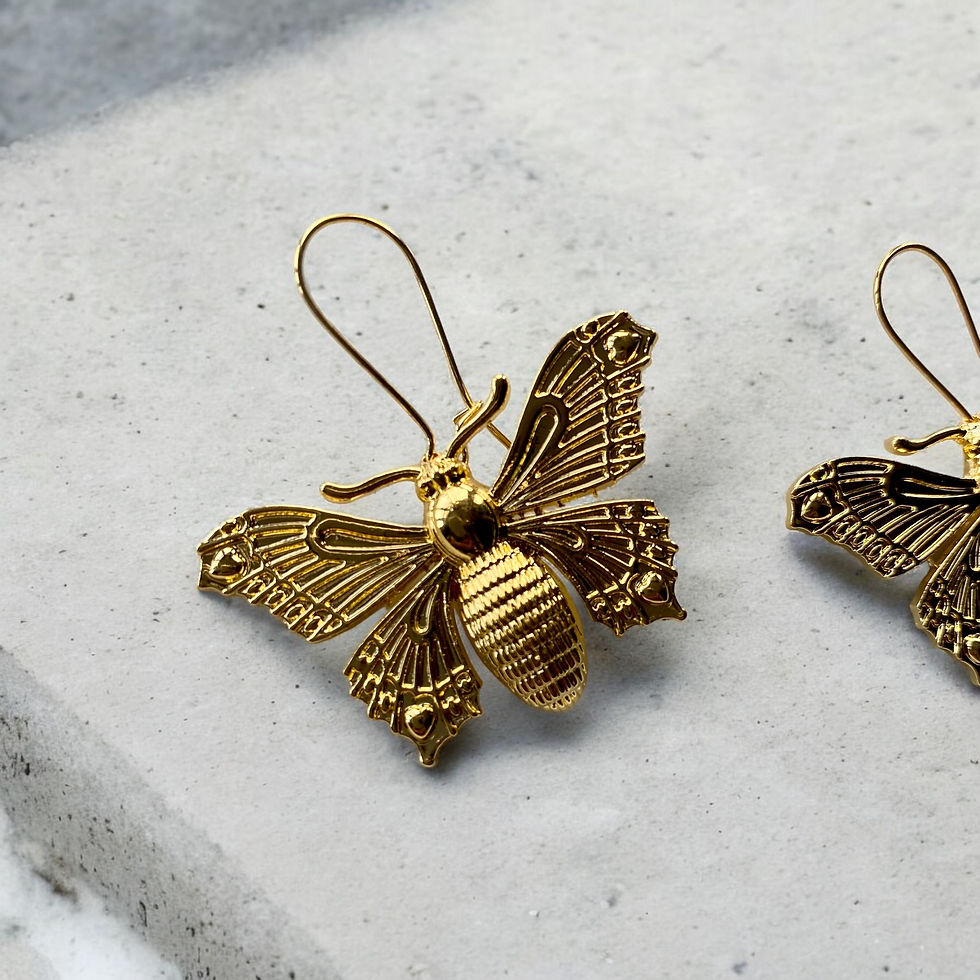 Miniatura: Butterfly earrings