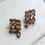 Miniatura: Chunky statement earrings champagne