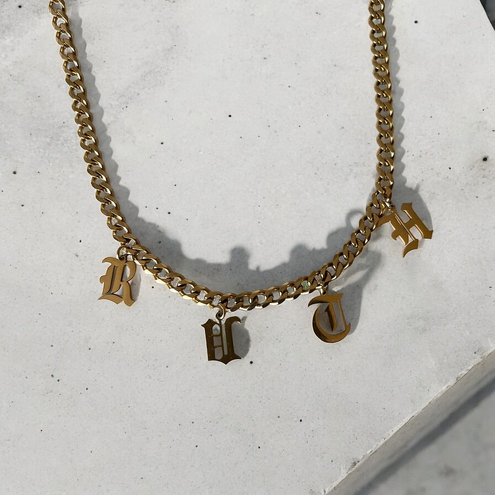 Miniatura: Personalised name necklace