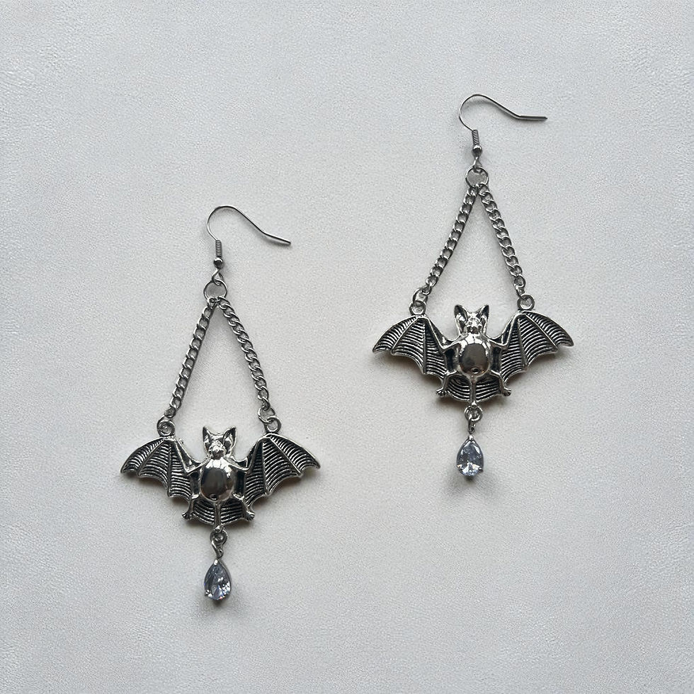 Miniaturbild: bat earrings