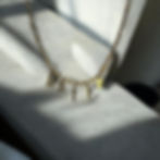 Thumbnail: Gothic name necklace