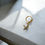Thumbnail: Moon nose ring gold