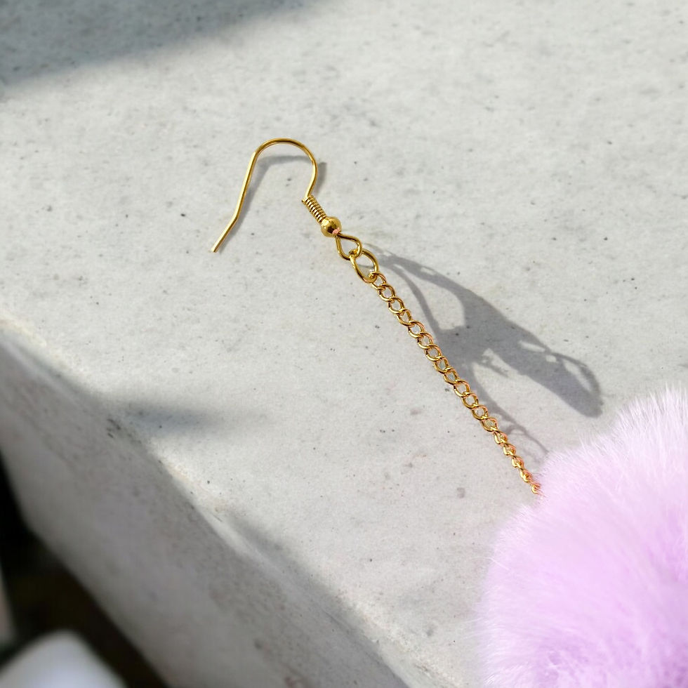 Thumbnail: Pom Pom earrings