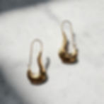 Miniatura: Aello (Premium) - Irregular Minimalist Hoop Earrings