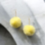 Pom Pom earrings