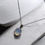 Miniatura: Moonstone necklace silver