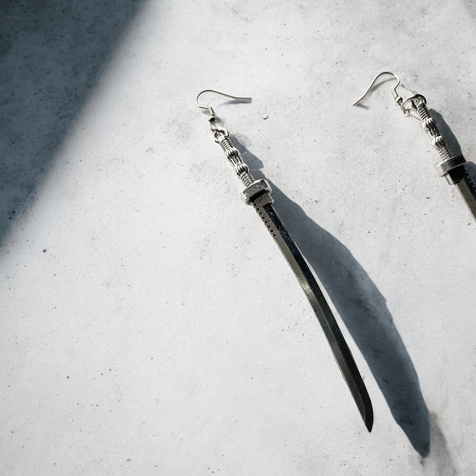 Miniaturbild: Sword earrings