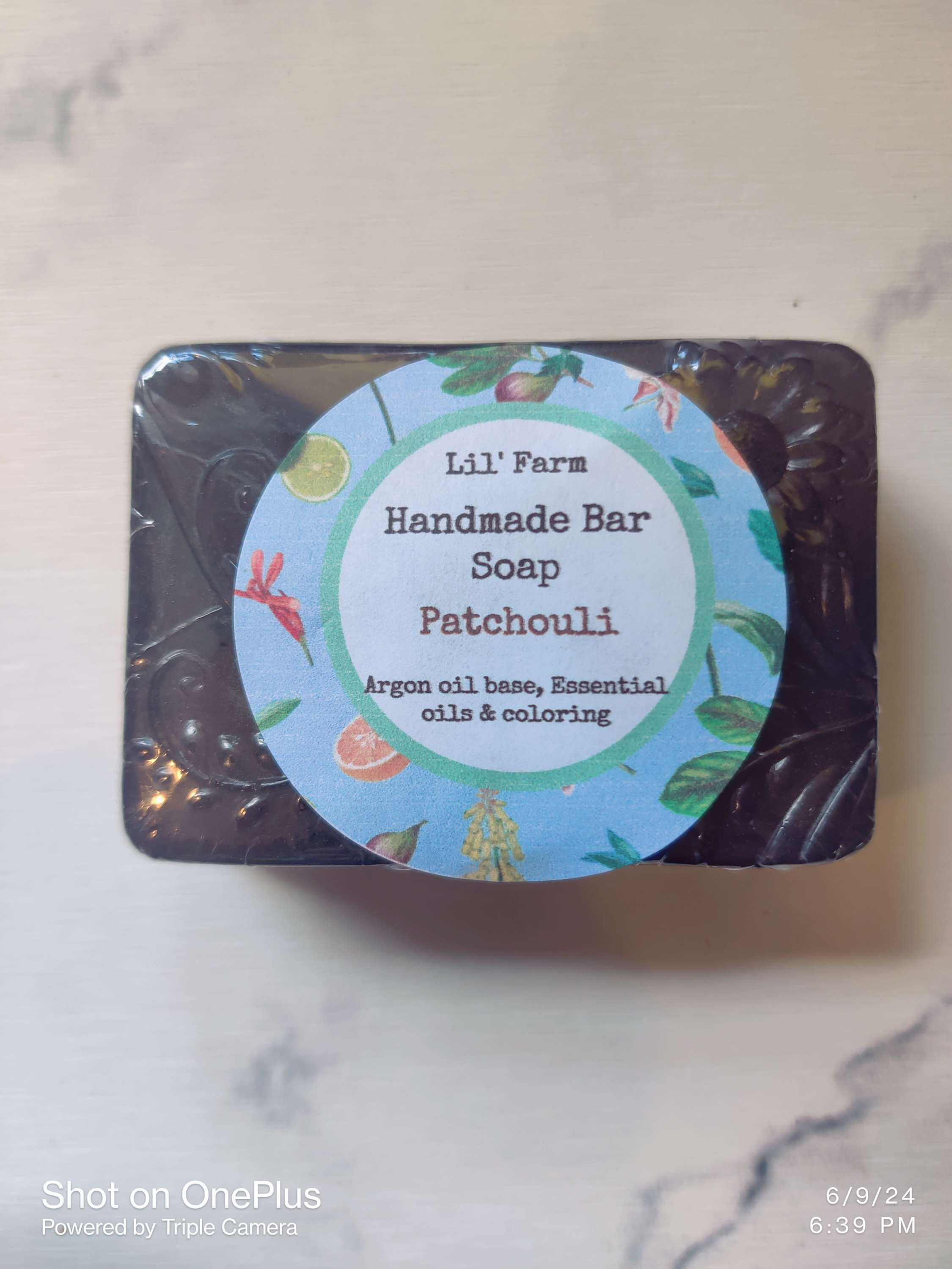 Patchouli bar soap
