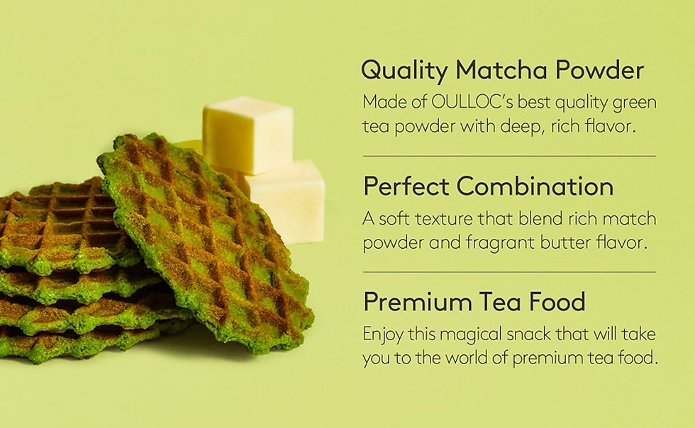 थंबनेल: Osulloc Green Tea Waffles