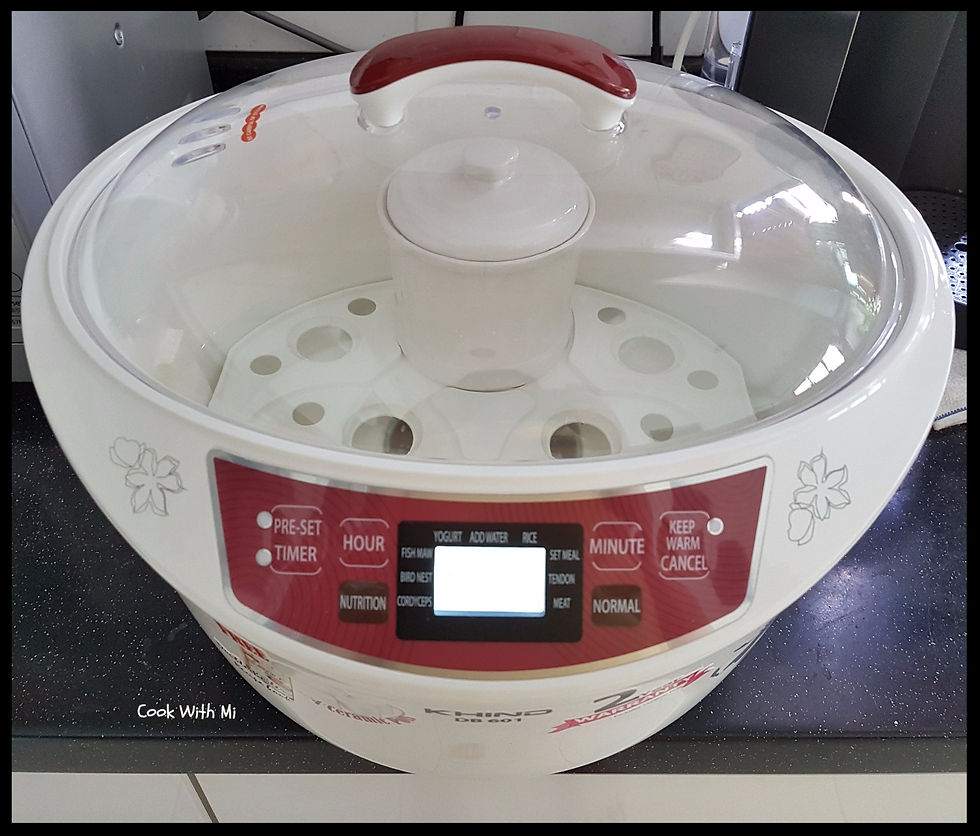 Double Boiled Bird Nest with Red Dates & Rock Sugar