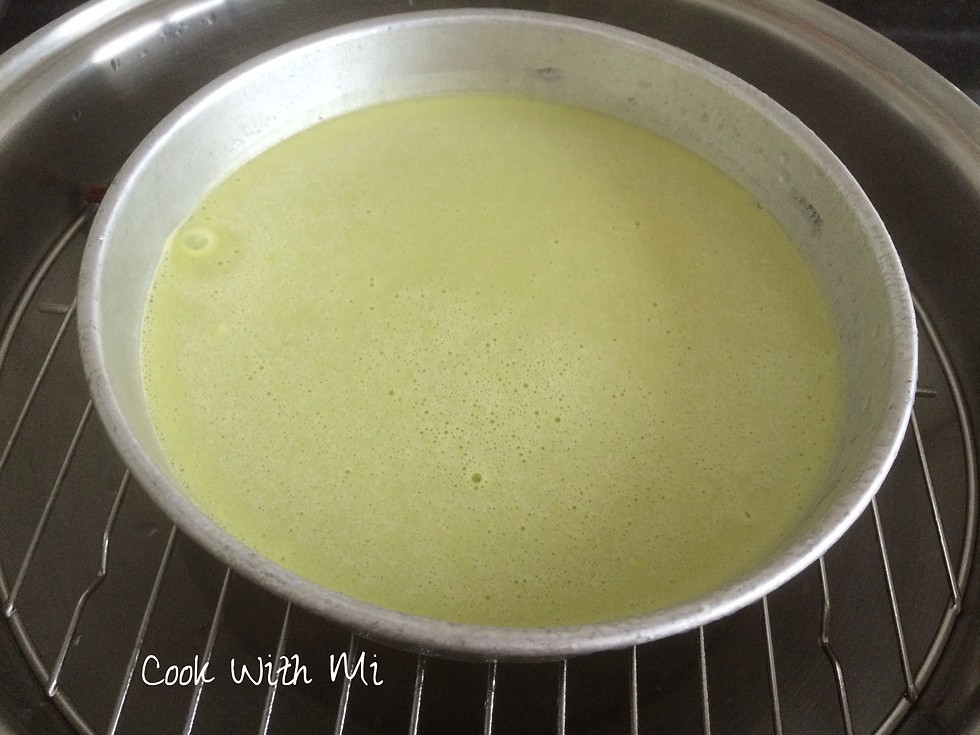 cookwithmi_steamed_pandan_egg_cake_1