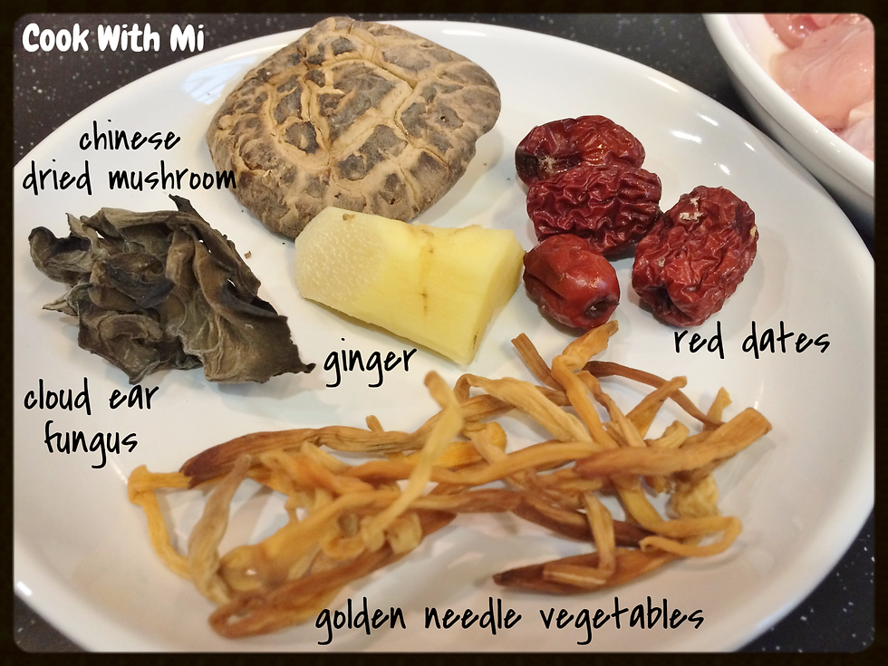 cookwithmi_steamed_chicken_golden_needle_vegetables_mushrooms