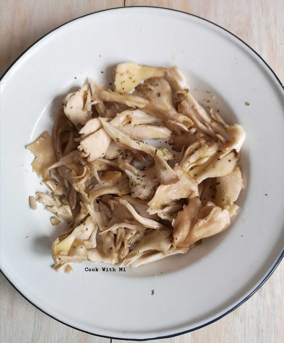 Baked Maitake Mushrooms