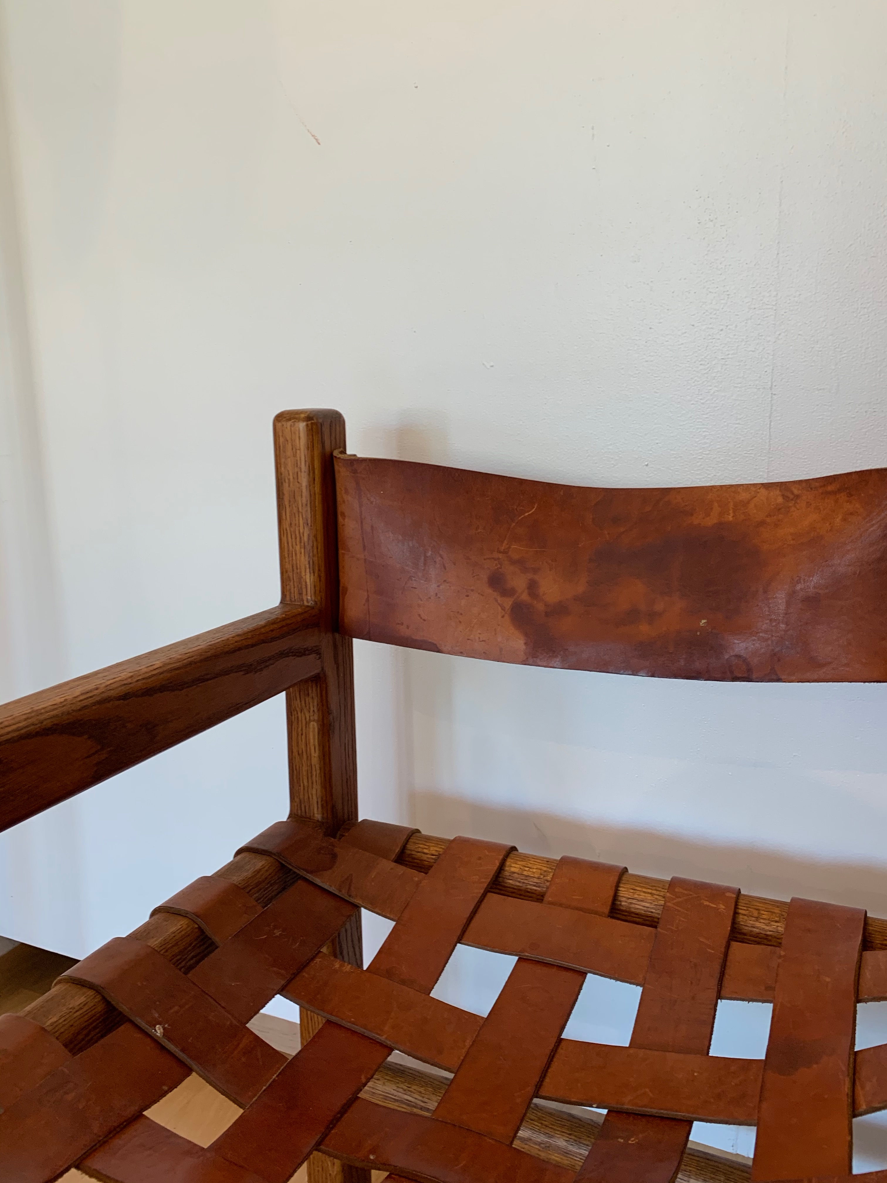 Leather Wooden Dining Chair