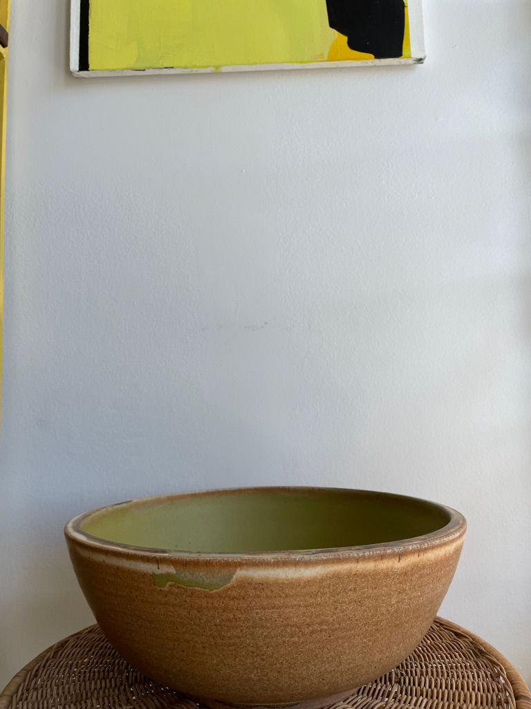 Thumbnail: X Lg -Green Bowl by Shoshi Watanabe