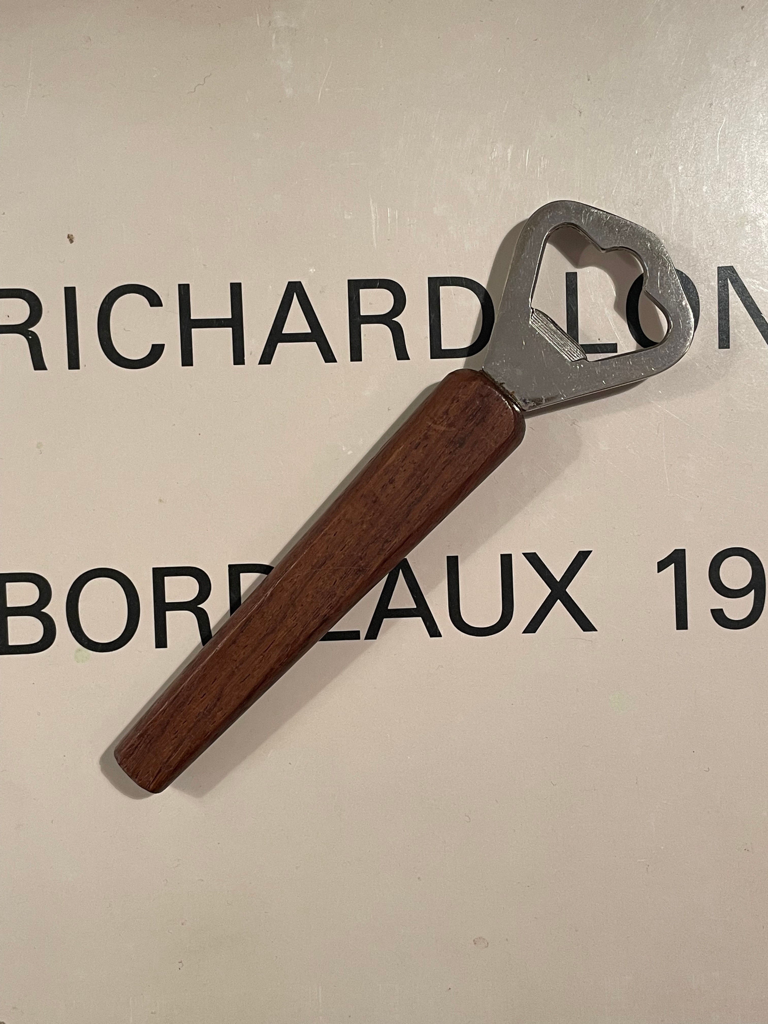 Vintage Wooden Bottle Opener
