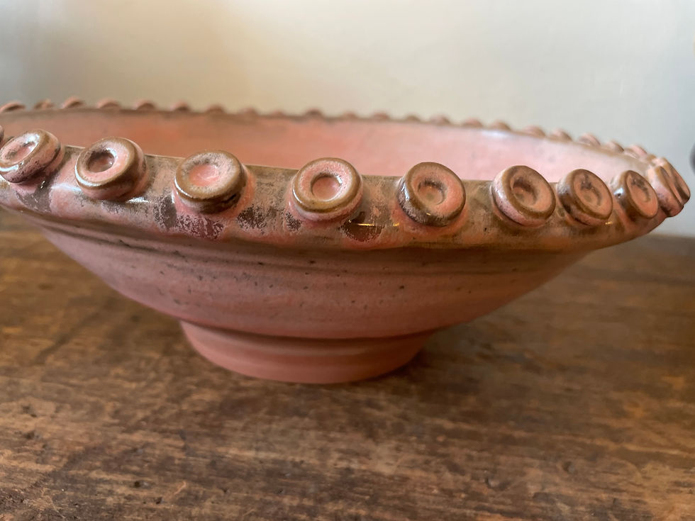 Thumbnail: Pink Glazed  Bowl