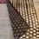 Thumbnail: Rare 1940's Brown Checkered Boujad Rug