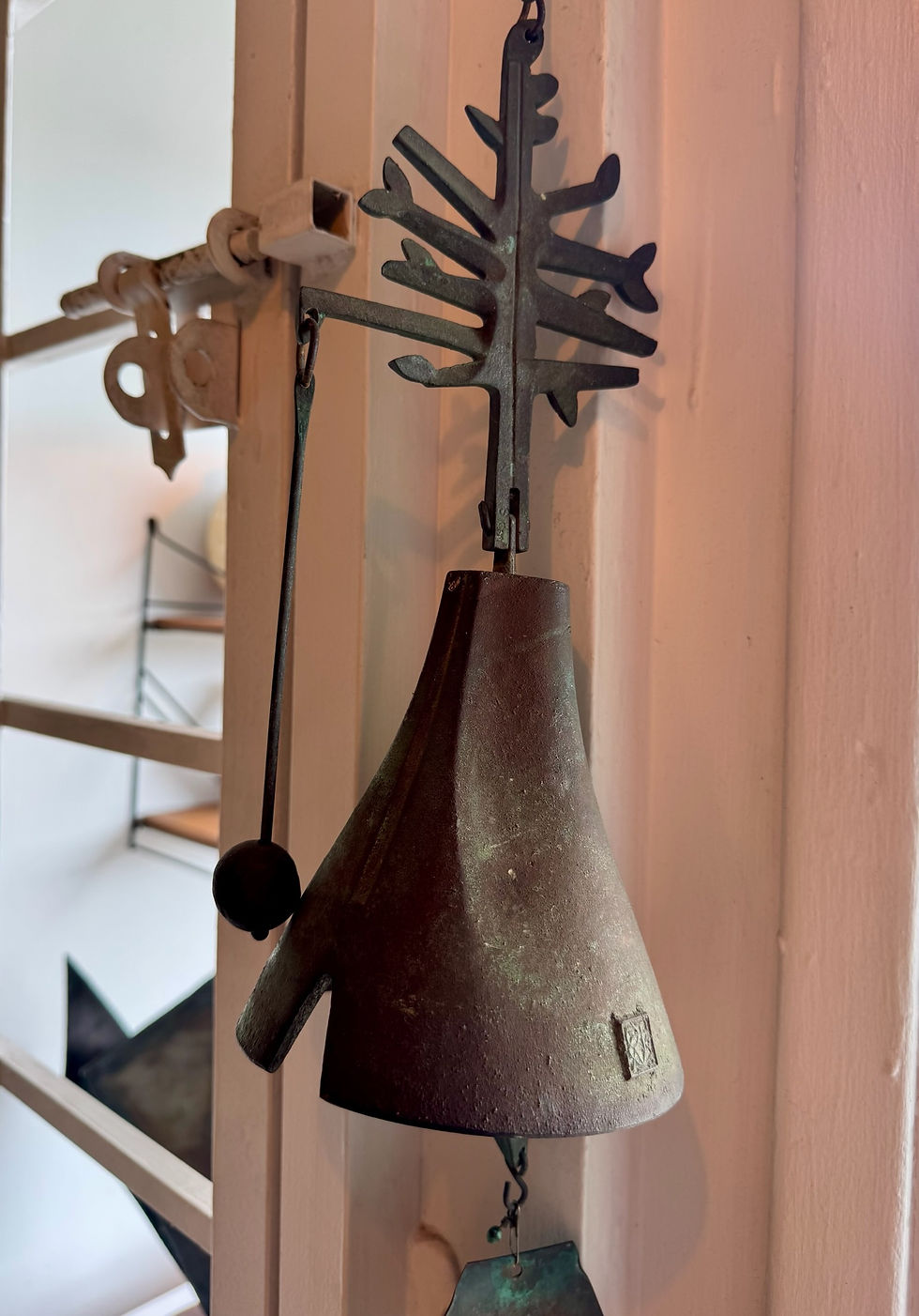 Thumbnail: Vintage Arcosanti Iron Bell