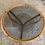 Thumbnail: French Mid Century Modern Rattan/ Glass Side Table