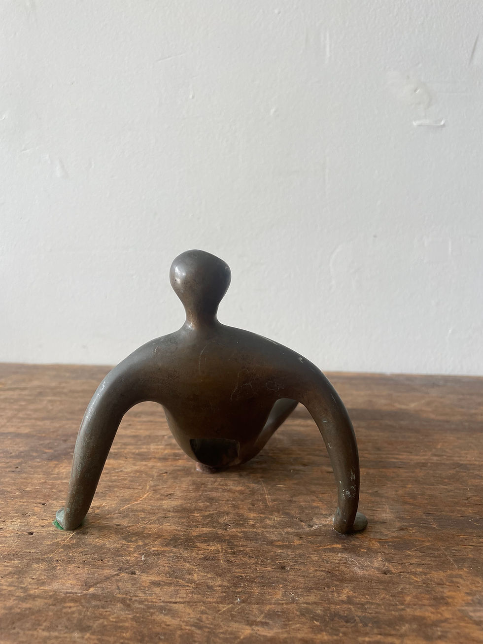 Thumbnail: Brutalist Bronze Sculpture
