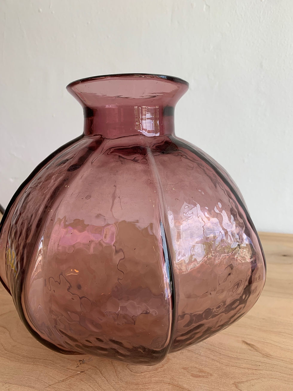 Thumbnail: Handblown Purple Vintage Vase