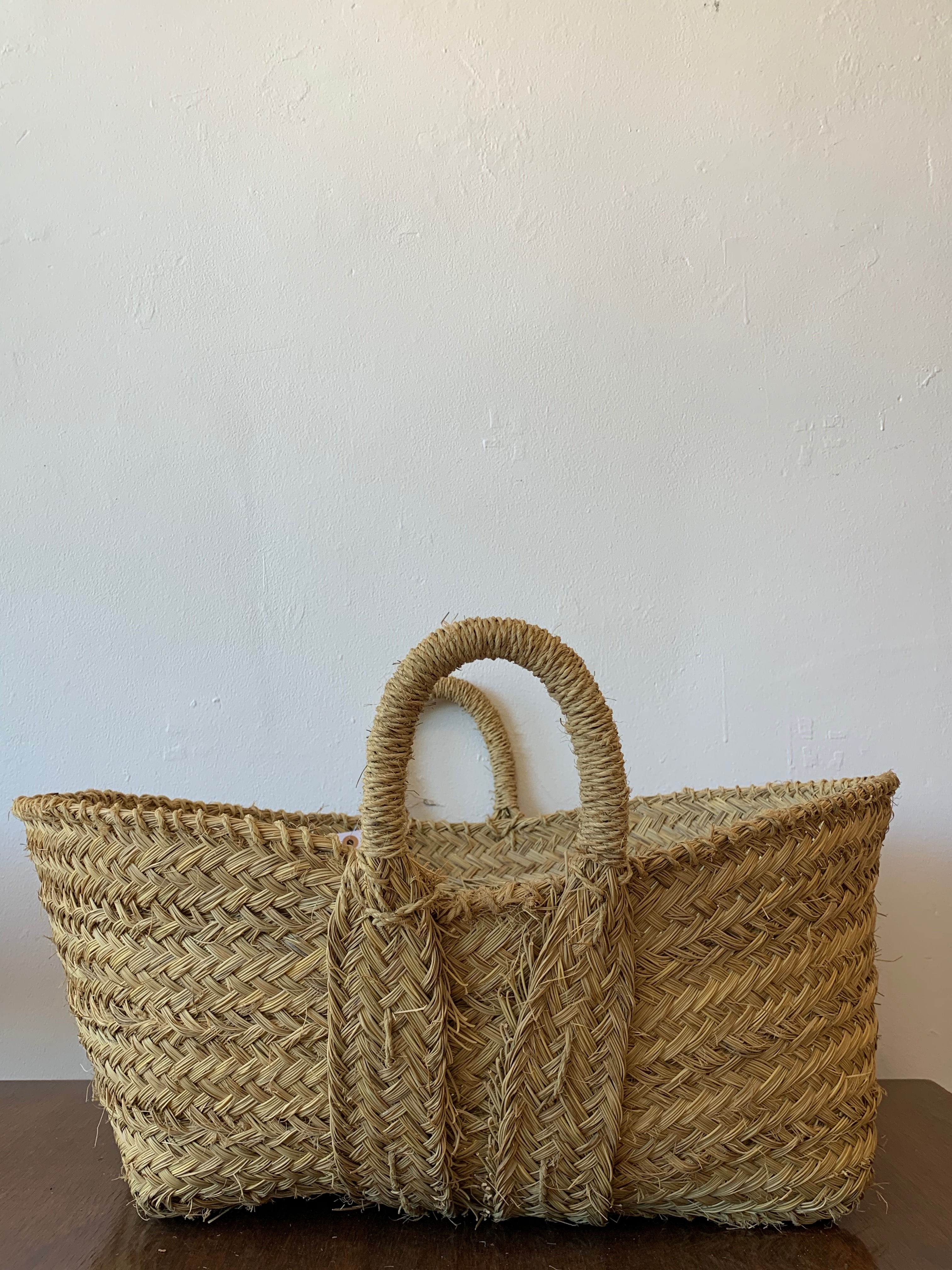Alpha Grass Low Basket - Large