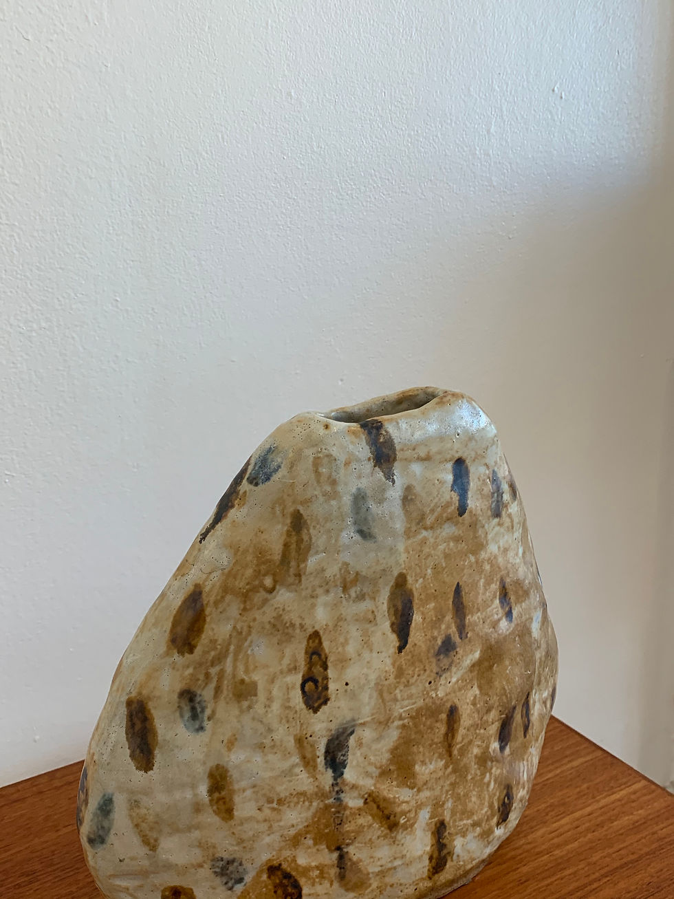 Thumbnail: Hand Painted Ceramic Vase