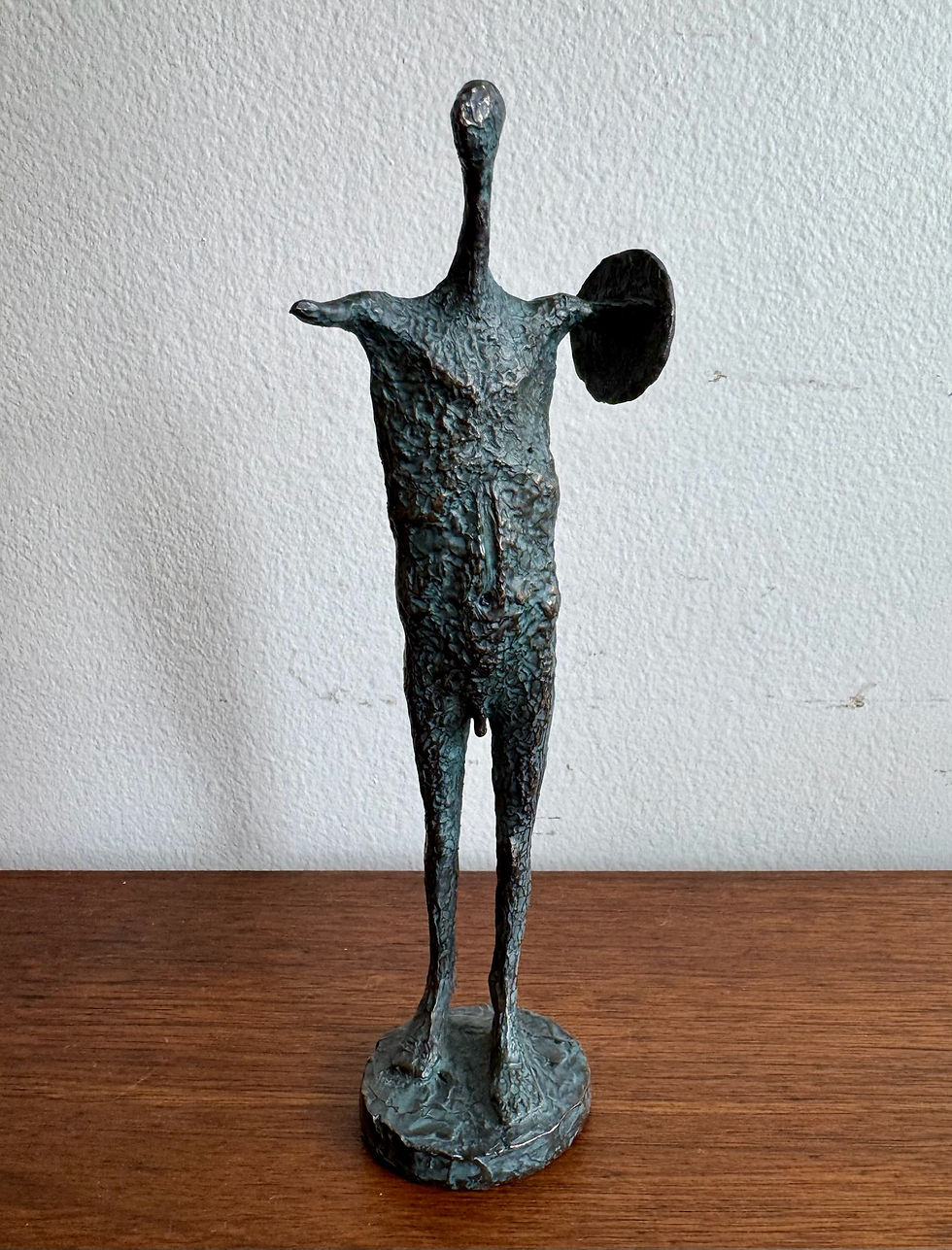 Thumbnail: Vintage Bronze Sculpture
