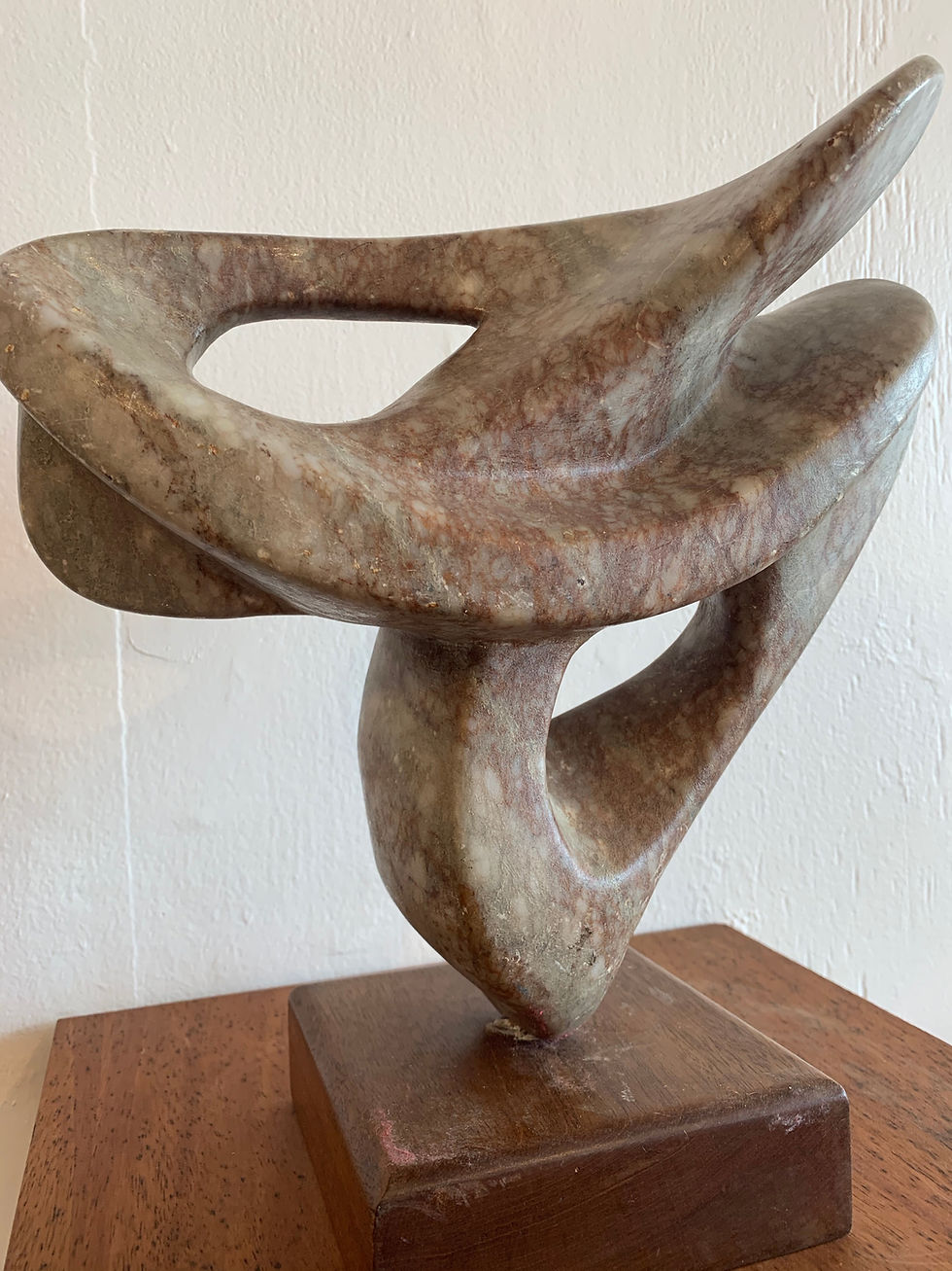Thumbnail: Twisted Marble Sculpture