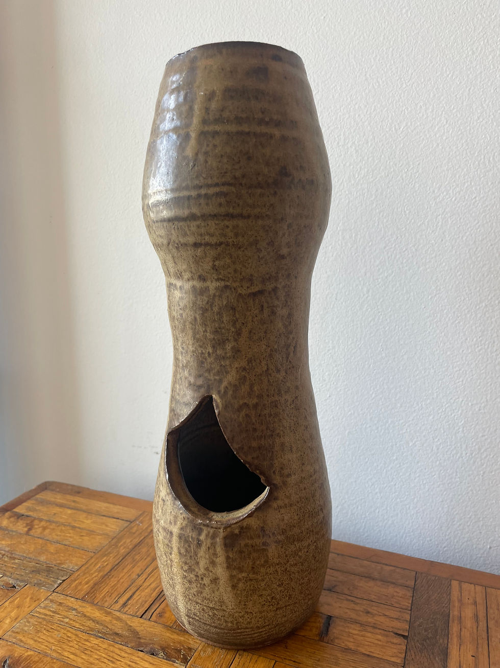Thumbnail: Double Section Vintage Ceramic Ikebana