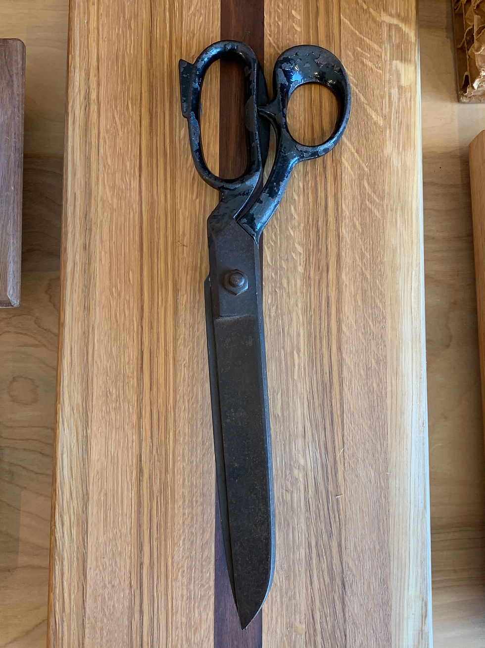 Thumbnail: Large Iron Scissors