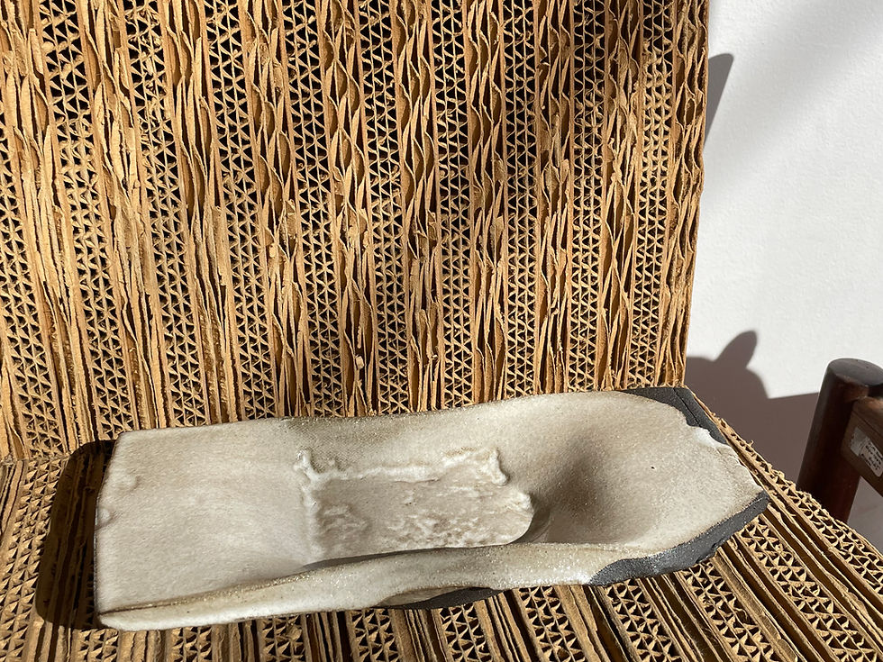 Thumbnail: 'Rock' Ceramic Slab Platter