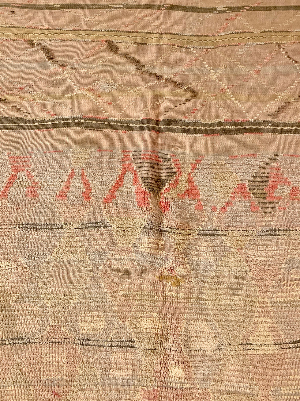 Thumbnail: 1940's Peach Talsent Rug